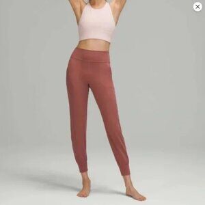 LULULEMON Align Jogger 28" Pink Brown Spiced Chai Size 12 ~ New!